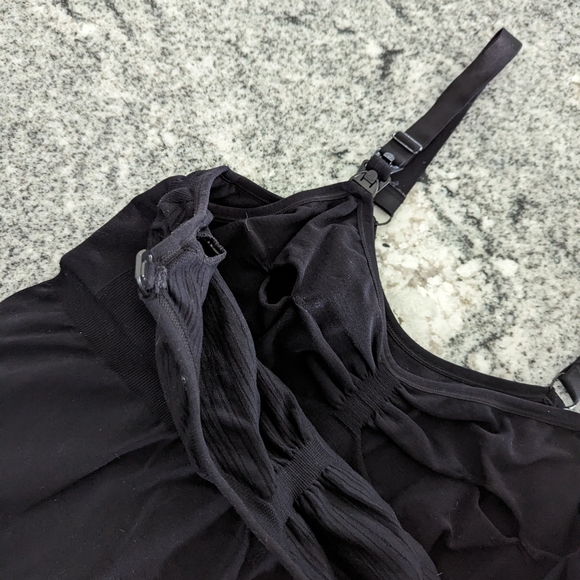 Kindred Bravely Sublime Black Medium Busty Pumping and Nursing Bra - Picture 3 of 5